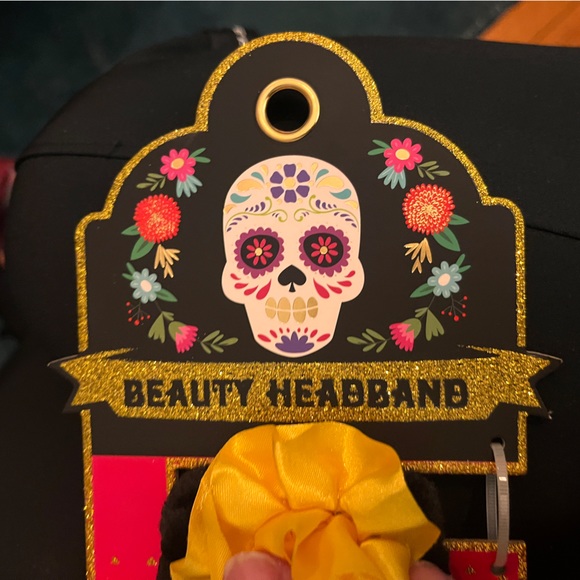 NWT Beauty headband Dias de Los muertos - Picture 3 of 4
